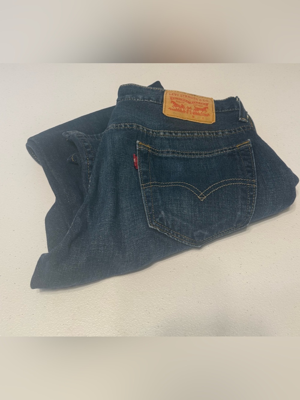 Levi's 569 Men's Dark Blue Classic Denim Jeans